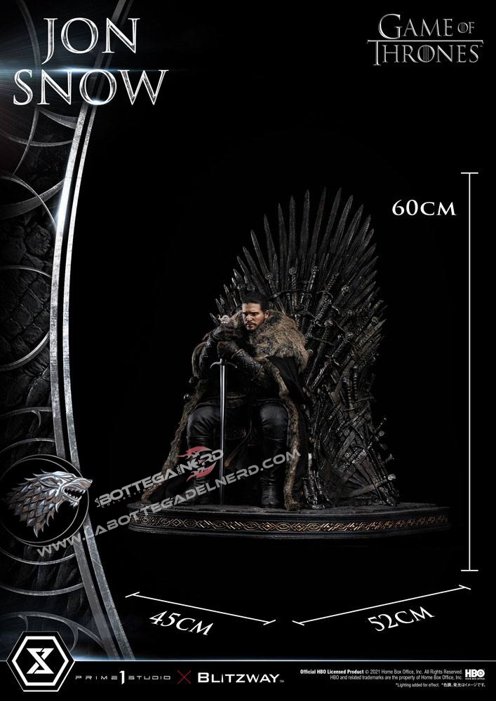 Game of Thrones - Statue 1/4 Jon Snow 60cm - immagine 8