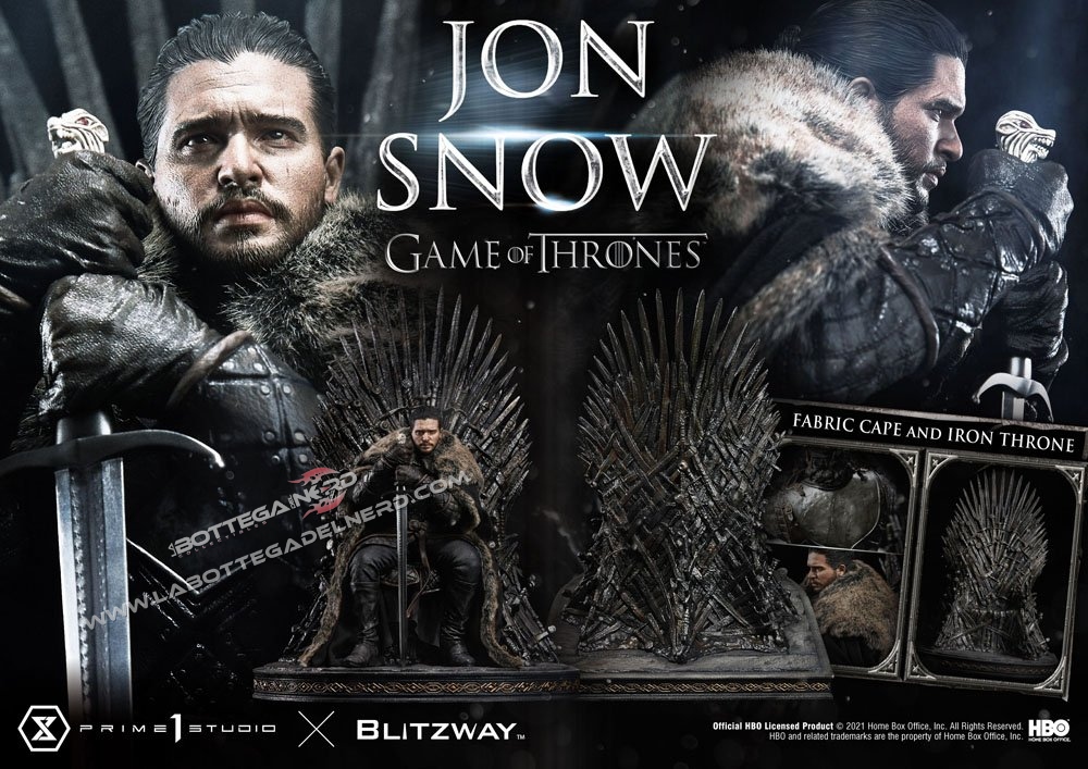 Game of Thrones - Statue 1/4 Jon Snow 60cm - immagine 10