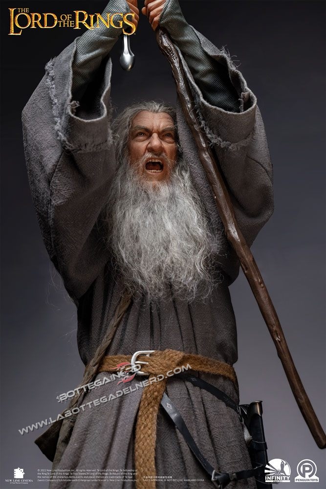 Lord Of The Rings - Statue 1/2 Gandalf The Grey Ultimate Edition 156cm - immagine 3
