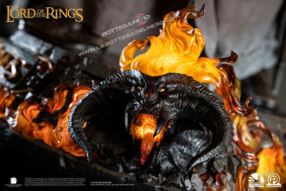 Lord Of The Rings - Statue 1/2 Gandalf The Grey Ultimate Edition 156cm - immagine 9