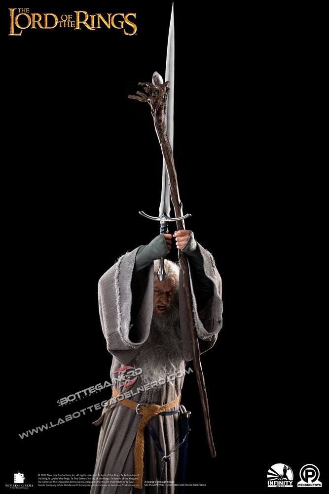 Lord Of The Rings - Statue 1/2 Gandalf The Grey Ultimate Edition 156cm - immagine 8
