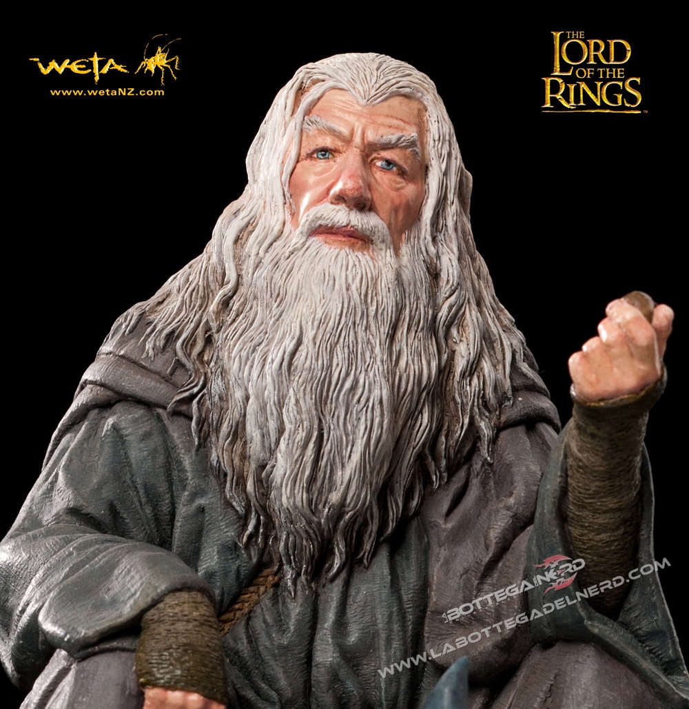 Il Signore degli Anelli - Weta Collectibles Mini Statue Gandalf 15cm - immagine 2