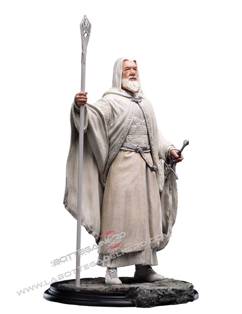 The Lord of the Rings - Statue 1/6 Gandalf the White (Classic Series) 37cm - immagine 5