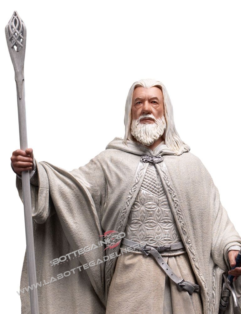 The Lord of the Rings - Statue 1/6 Gandalf the White (Classic Series) 37cm - immagine 6