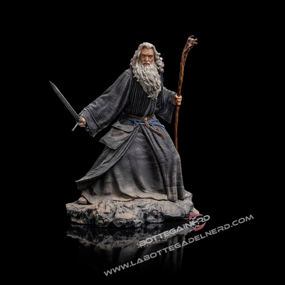 Lord Of The Rings - BDS Art Scale Statue 1/10 Gandalf 20cm - immagine 4