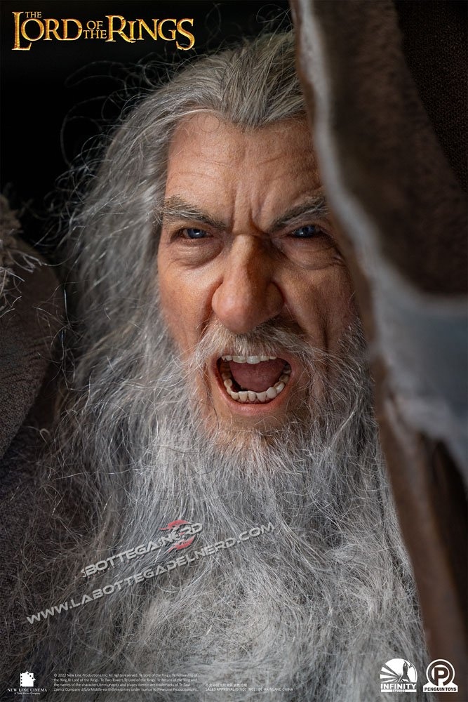 Lord Of The Rings - Statue 1/2 Gandalf The Grey Ultimate Edition 156cm - immagine 6
