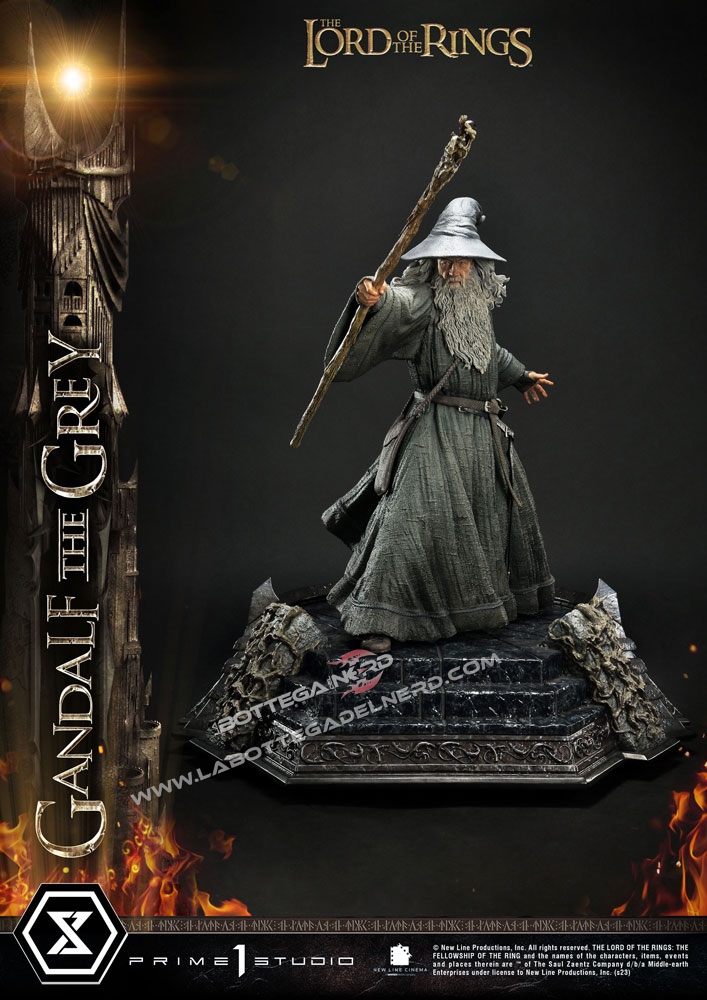 Lord of the Rings - Statue 1/4 Gandalf the Grey 61cm - immagine 2