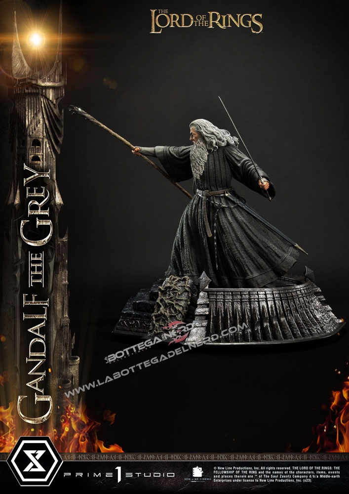 Lord of the Rings - Statue 1/4 Gandalf the Grey 61cm - immagine 12