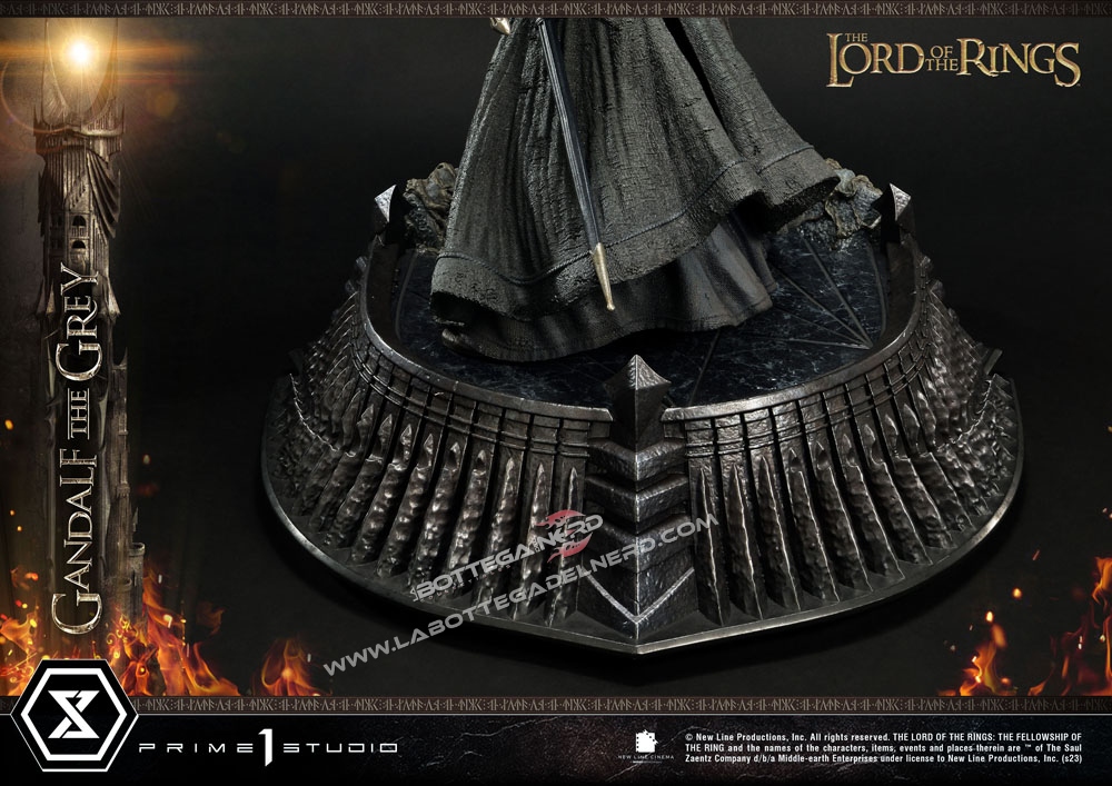 Lord of the Rings - Statue 1/4 Gandalf the Grey 61cm - immagine 9