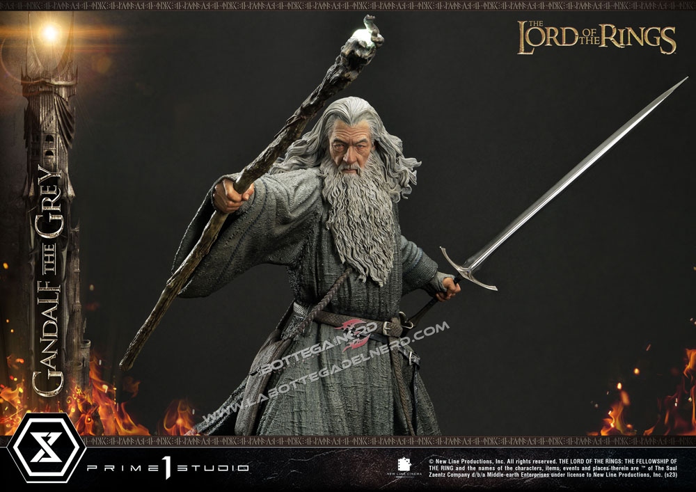 Lord of the Rings - Statue 1/4 Gandalf the Grey 61cm - immagine 8