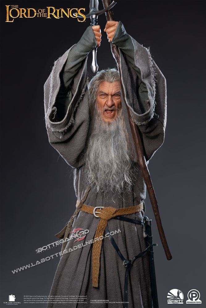 Lord Of The Rings - Statue 1/2 Gandalf The Grey Ultimate Edition 156cm - immagine 7