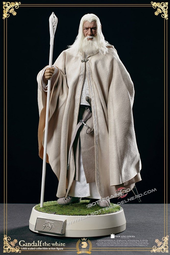 Lord of the Rings - Action Figure 1/6 Gandalf the White 30cm - immagine 4