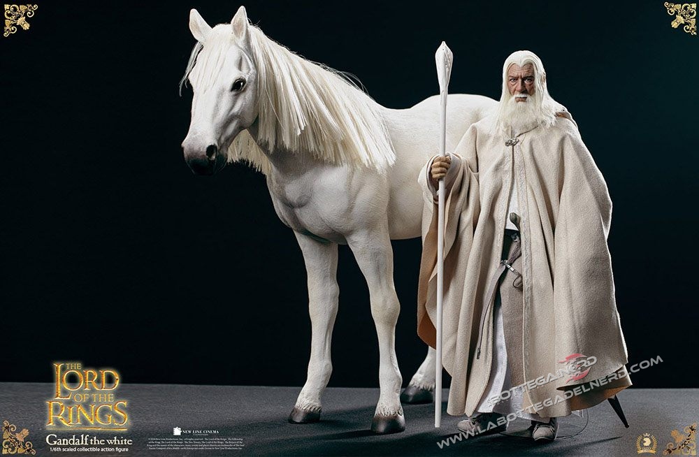 Lord of the Rings - Action Figure 1/6 Gandalf the White 30cm - immagine 11