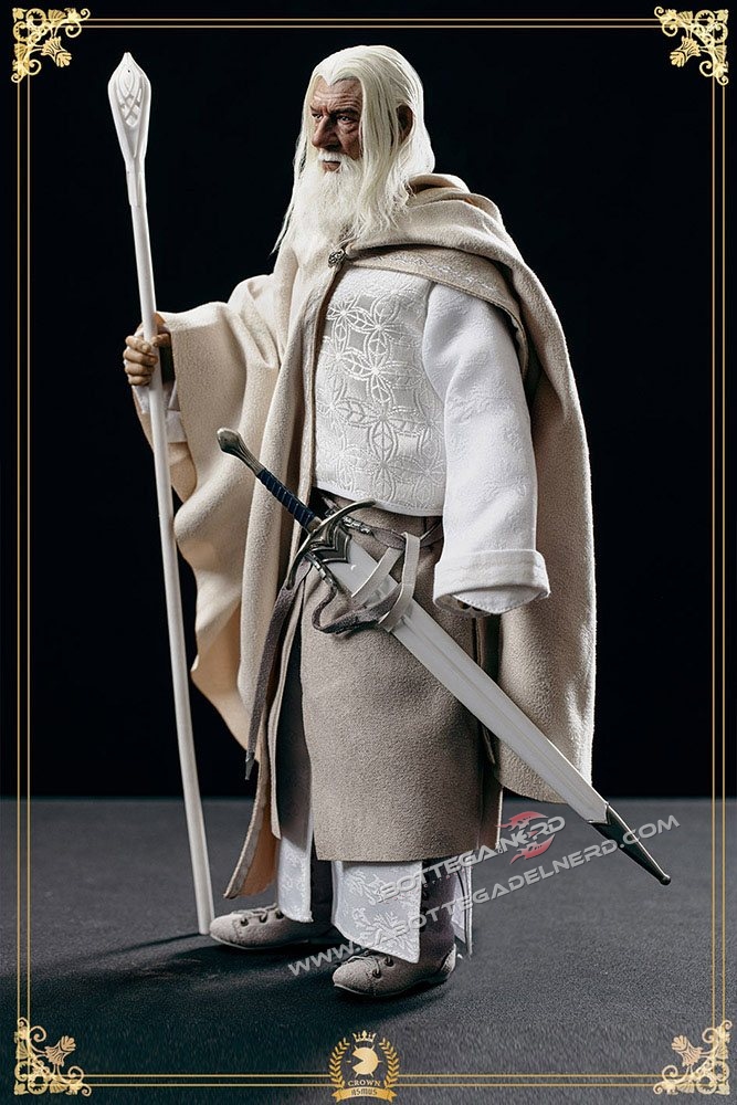 Lord of the Rings - Action Figure 1/6 Gandalf the White 30cm - immagine 5
