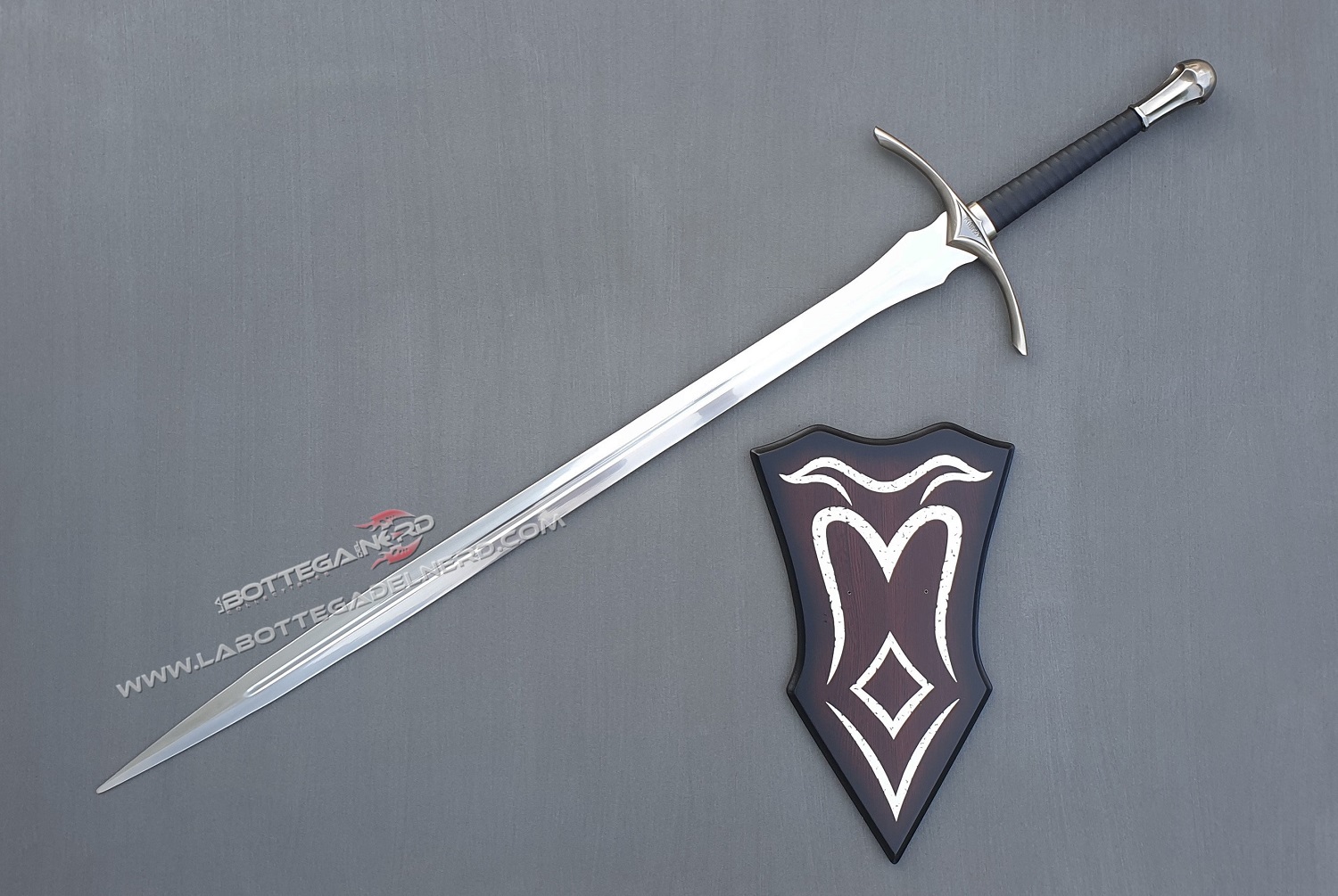 Il Signore degli Anelli - Replica Spada di Gandalf (Glamdring) 114cm - immagine 3
