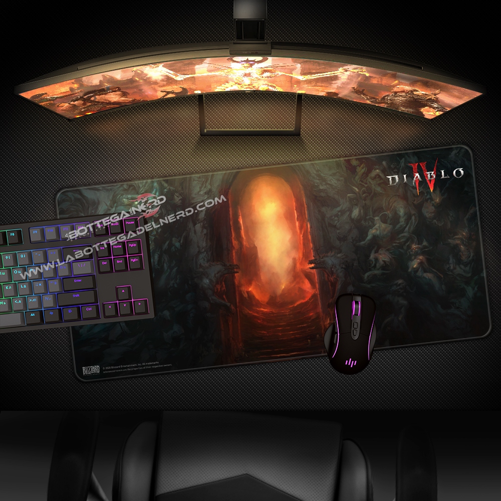 BLIZZARD Diablo IV - Gate of Hell Mousepad XL 90cm - immagine 2