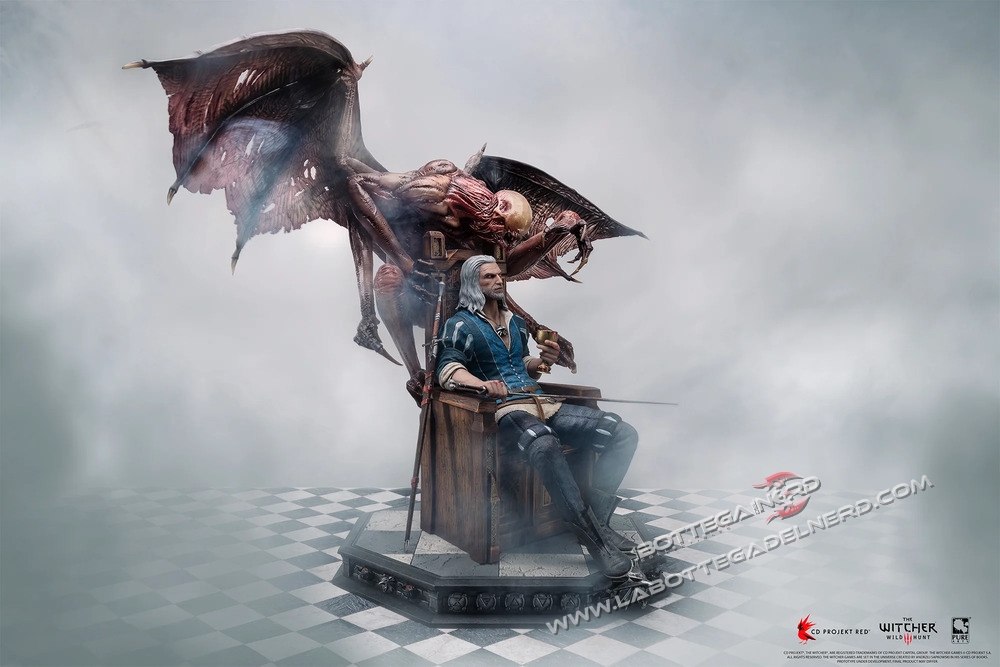 The Witcher 3: Wild Hunt - Statue Geralt 1:4 Scale Statue 48cm - immagine 3