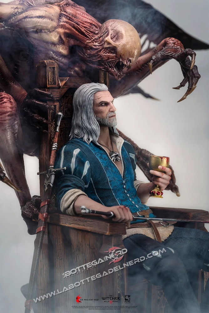 The Witcher 3: Wild Hunt - Statue Geralt 1:4 Scale Statue 48cm - immagine 11
