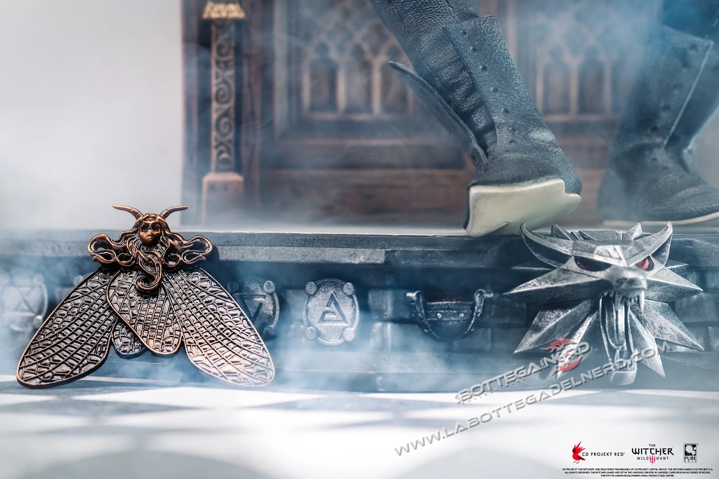 The Witcher 3: Wild Hunt - Statue Geralt 1:4 Scale Statue 48cm - immagine 6