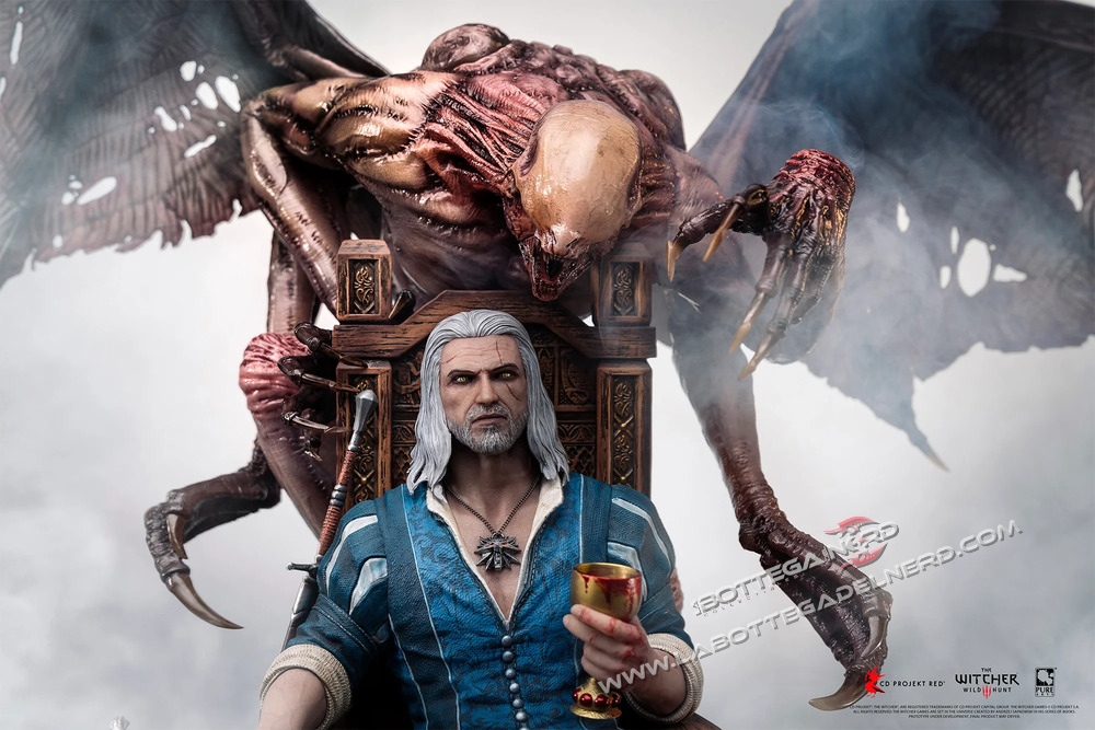 The Witcher 3: Wild Hunt - Statue Geralt 1:4 Scale Statue 48cm - immagine 5