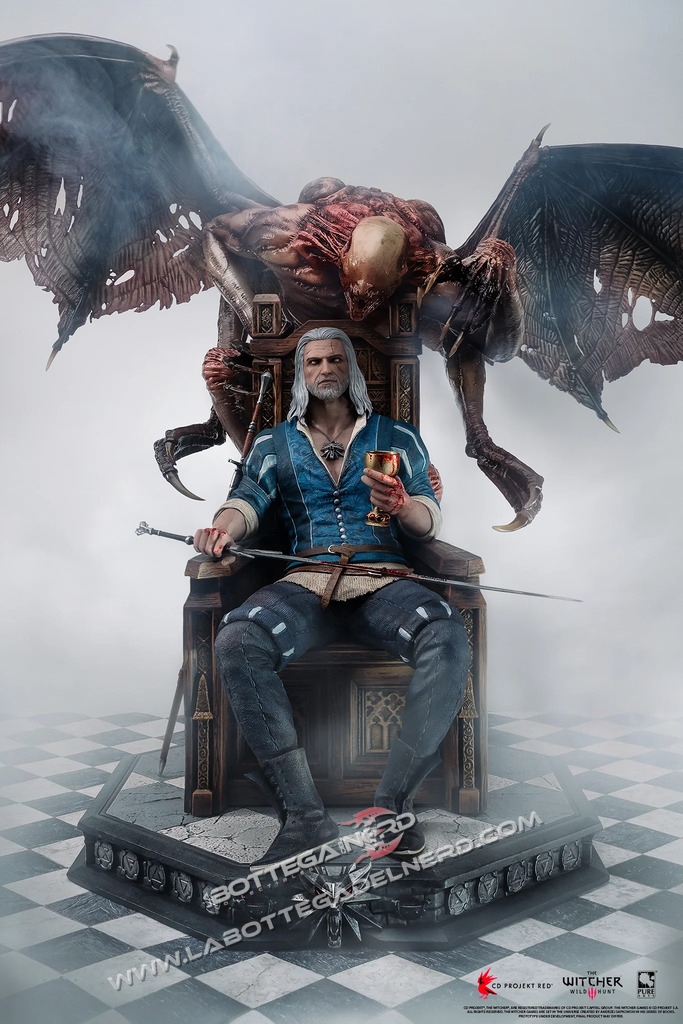 The Witcher 3: Wild Hunt - Statue Geralt 1:4 Scale Statue 48cm - immagine 4