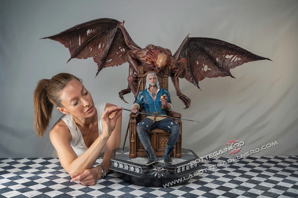 The Witcher 3: Wild Hunt - Statue Geralt 1:4 Scale Statue 48cm - immagine 14