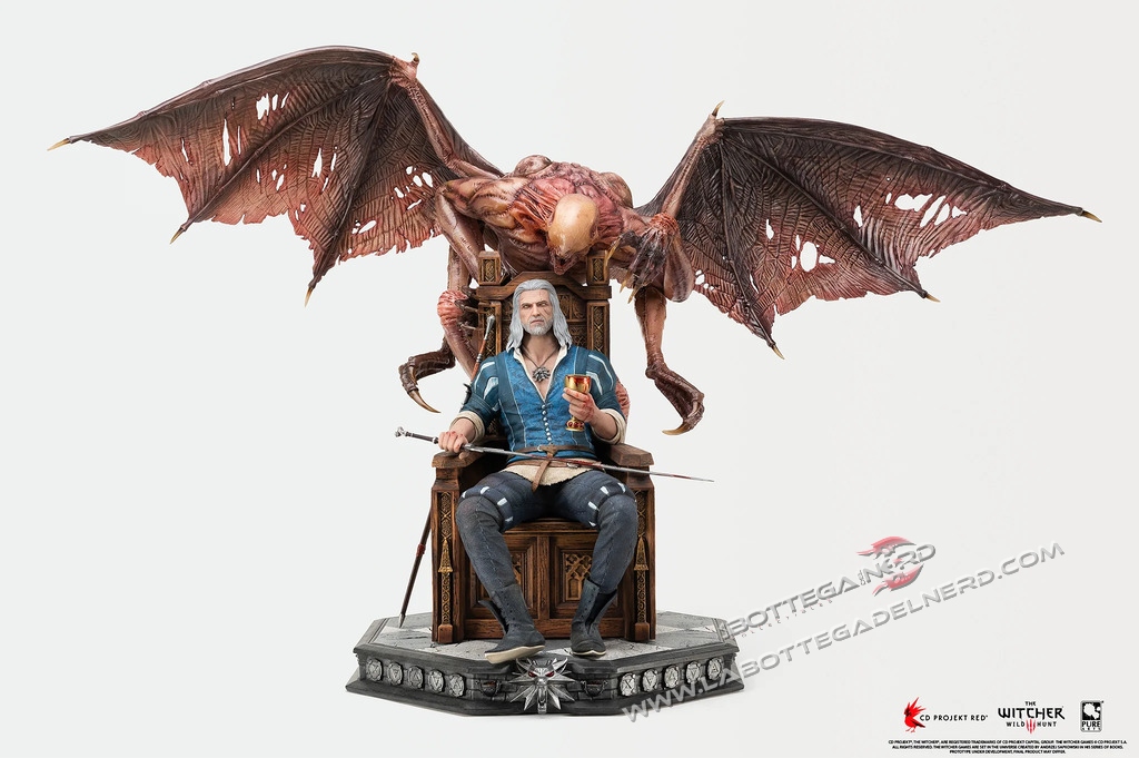 The Witcher 3: Wild Hunt - Statue Geralt 1:4 Scale Statue 48cm - immagine 13