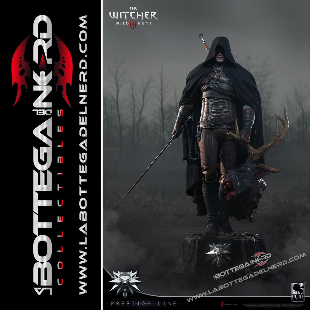 The Witcher III - Statue 1/2 Geralt of Rivia Prestige Line 110cm