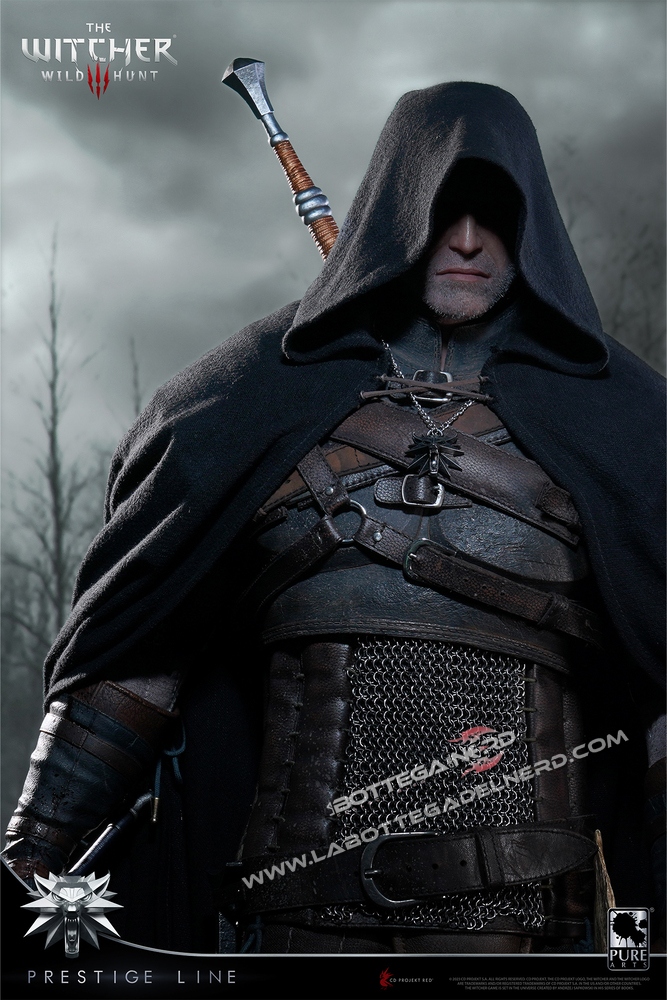 The Witcher III - Statue 1/2 Geralt of Rivia Prestige Line 110cm - immagine 2