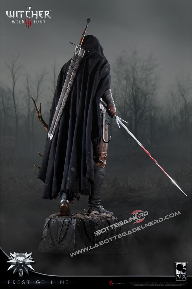 The Witcher III - Statue 1/2 Geralt of Rivia Prestige Line 110cm - immagine 6