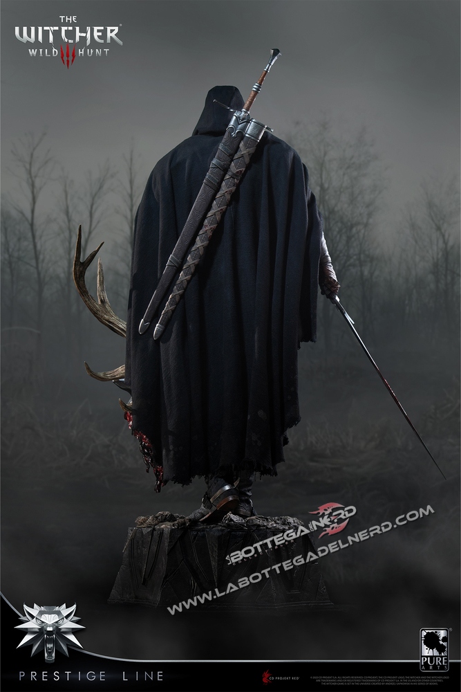 The Witcher III - Statue 1/2 Geralt of Rivia Prestige Line 110cm - immagine 5