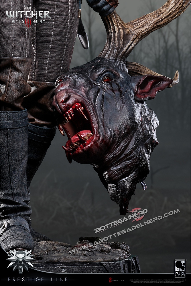 The Witcher III - Statue 1/2 Geralt of Rivia Prestige Line 110cm - immagine 11