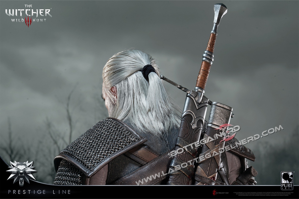 The Witcher III - Statue 1/2 Geralt of Rivia Prestige Line 110cm - immagine 10