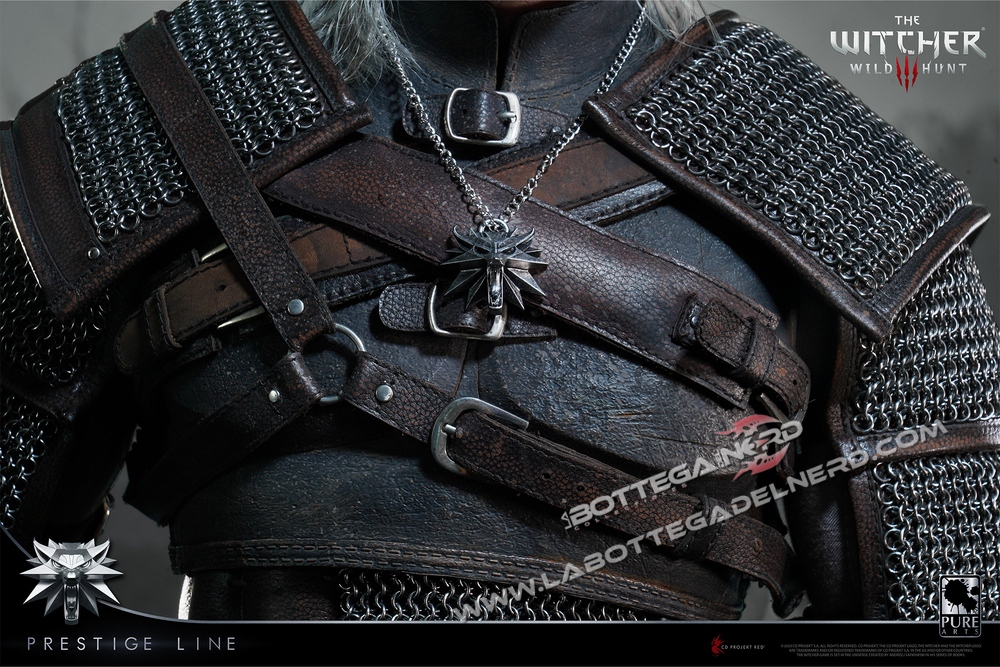 The Witcher III - Statue 1/2 Geralt of Rivia Prestige Line 110cm - immagine 13