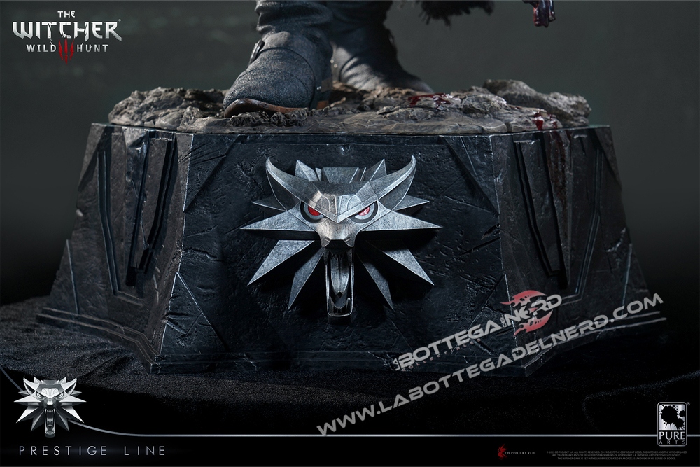 The Witcher III - Statue 1/2 Geralt of Rivia Prestige Line 110cm - immagine 16