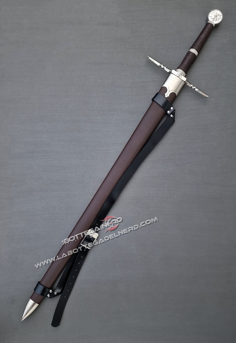 The Witcher 3 - Replica Spada d'acciaio Geralt di Rivia (Brown) - immagine 3