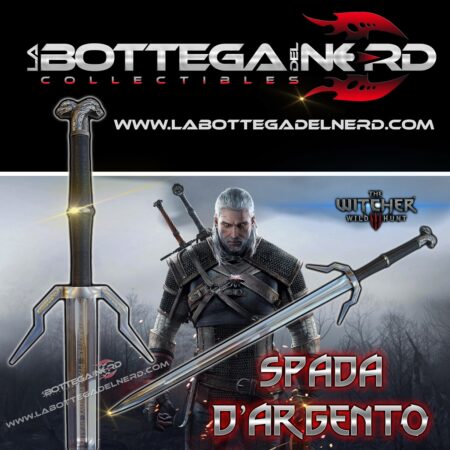 The Witcher 3 - Replica Spada d'argento Geralt di Rivia (DELUXE)
