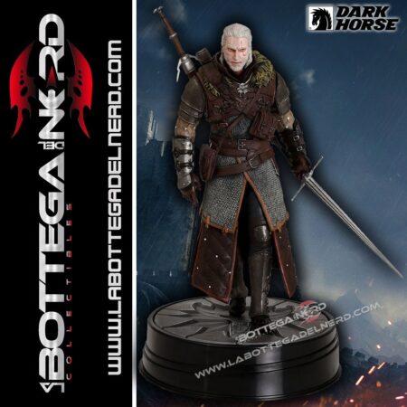 The Witcher 3 Wild Hunt - Statua Geralt Grandmaster Ursine 24cm