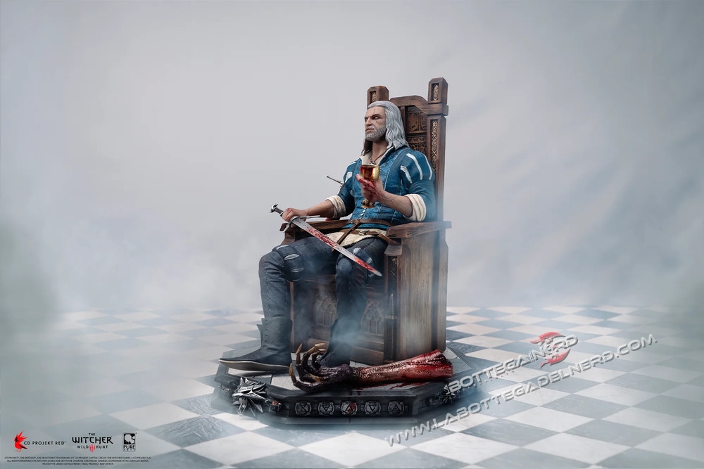 The Witcher 3: Wild Hunt - Statue Geralt 1:6 Scale Statue 29cm - immagine 3