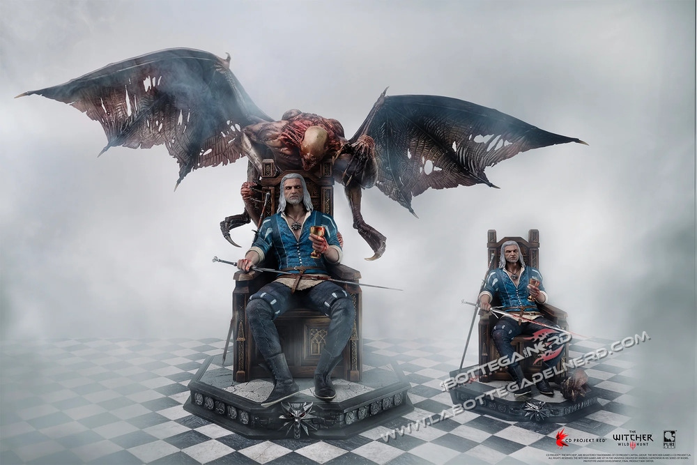 The Witcher 3: Wild Hunt - Statue Geralt 1:6 Scale Statue 29cm - immagine 11