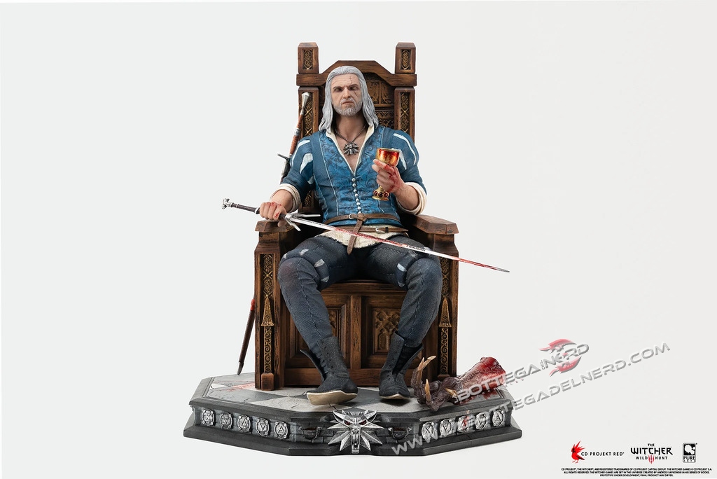 The Witcher 3: Wild Hunt - Statue Geralt 1:6 Scale Statue 29cm - immagine 12