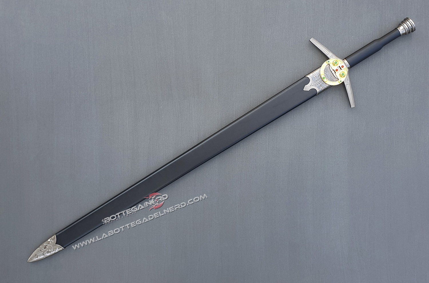 The Witcher - NETFLIX SERIES Replica Spada d'acciaio Geralt di Rivia Deluxe - immagine 5