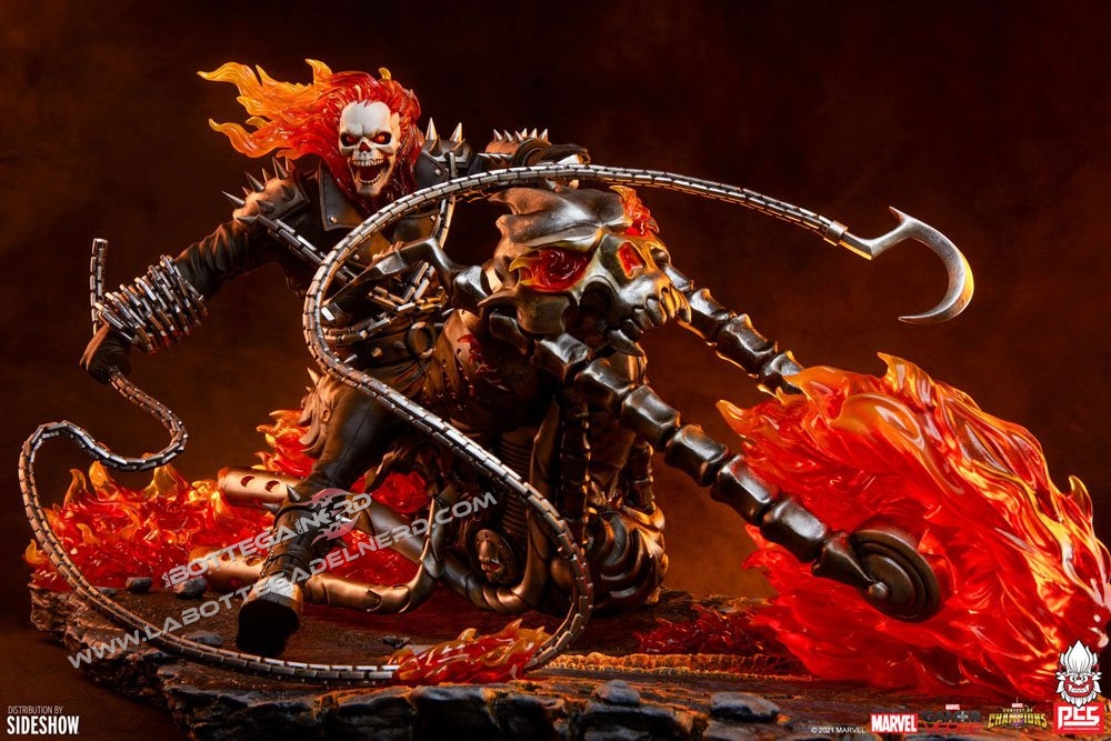 Marvel - Contest of Champions Statue 1/6 Ghost Rider 60cm - immagine 2