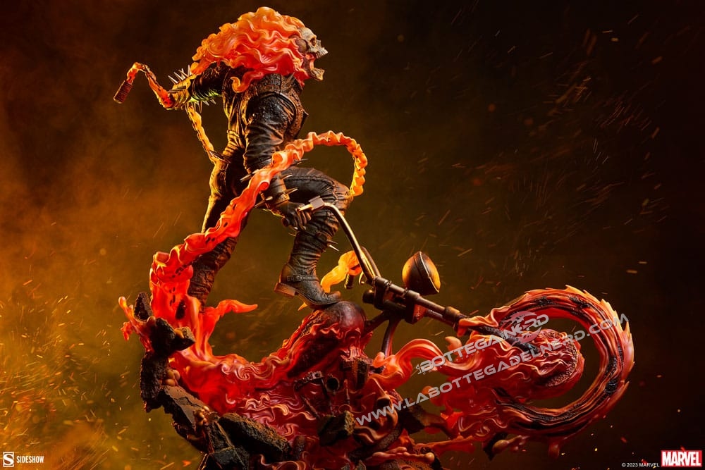 Marvel - Premium Format Statue Ghost Rider 53cm - immagine 4