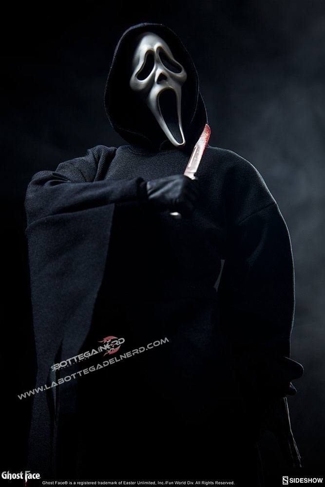 SCREAM - Action Figure Movie 1/6 Ghost Face 30cm - immagine 4