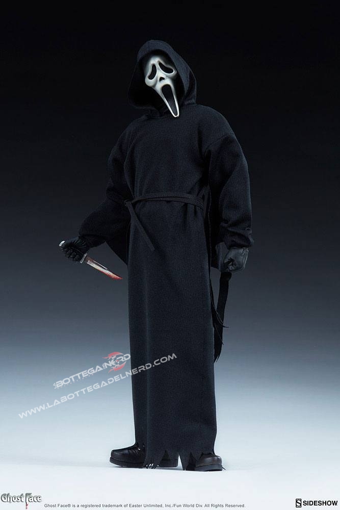 SCREAM - Action Figure Movie 1/6 Ghost Face 30cm - immagine 2