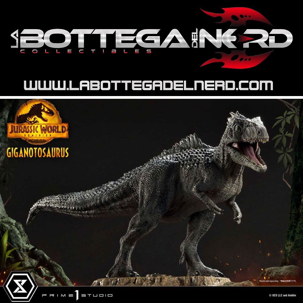Jurassic World Dominion - Statue 1/38 Giganotosaurus 48cm