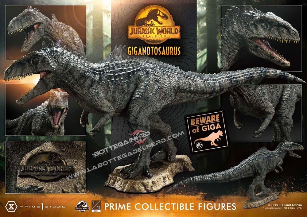 Jurassic World Dominion - Statue 1/38 Giganotosaurus 48cm - immagine 3