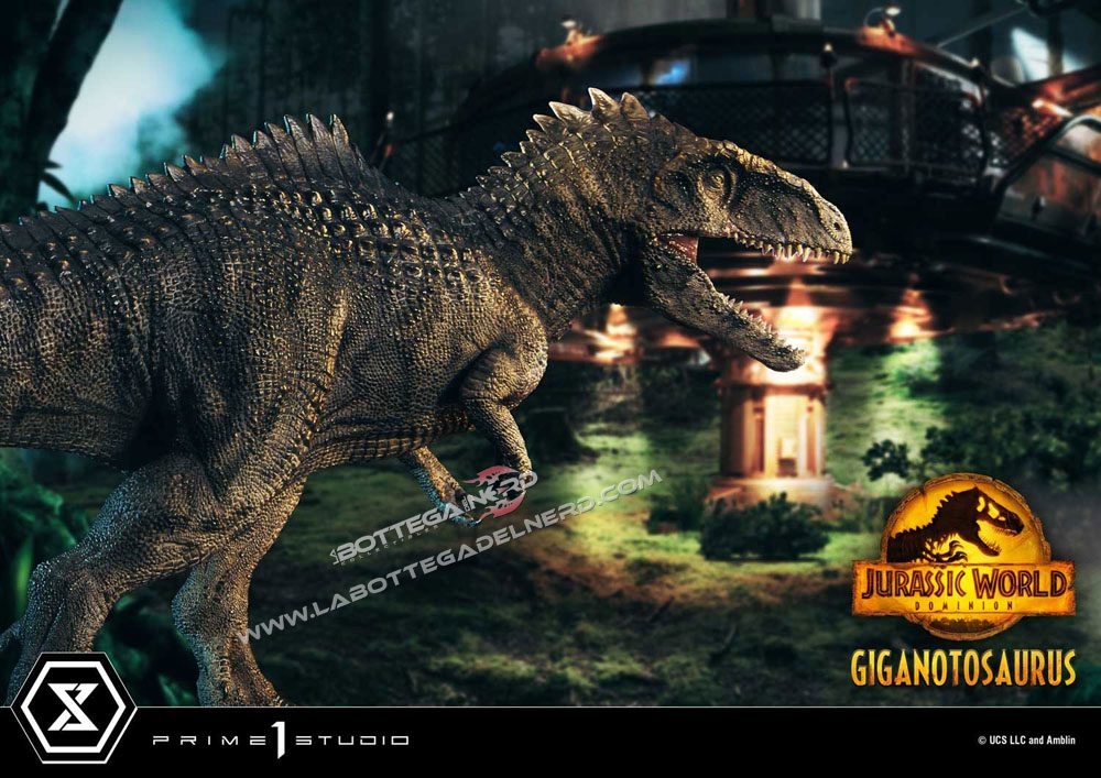 Jurassic World Dominion - Statue 1/38 Giganotosaurus 48cm - immagine 9