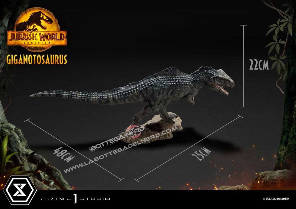 Jurassic World Dominion - Statue 1/38 Giganotosaurus 48cm - immagine 4